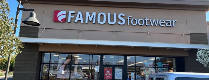Famous Footwear is one of The 7 Best Shoe Stores in Tucson.
