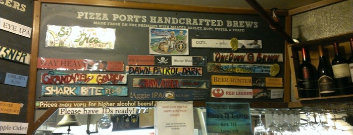 Pizza Port Brewing Company is one of Drink Beer.