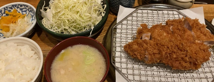 Tonkatsu Akaishi is one of strongly recommend.