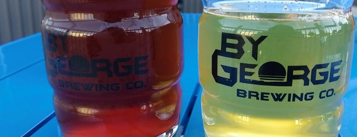 ByGeorge Brewing Company is one of Locais curtidos por Erika.