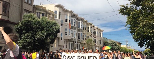 San Francisco Dyke March is one of สถานที่ที่ Jolie ถูกใจ.