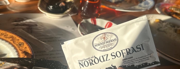 Norduz Sofrası is one of DOĞU ANADOLU GURME MEKANLARI.