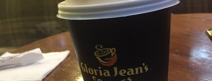 Gloria Jean's Coffees is one of coffe places.