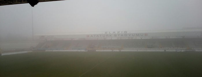 Elazığ Atatürk Stadyumu is one of PTT 1. Lig.