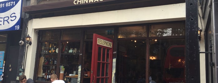 Chinwag is one of London coffee.