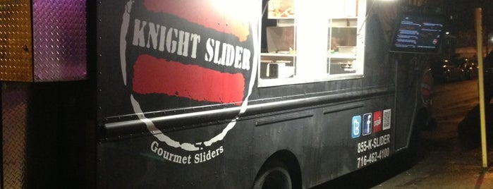 Knight Slider is one of Buffalo's Food Trucks.