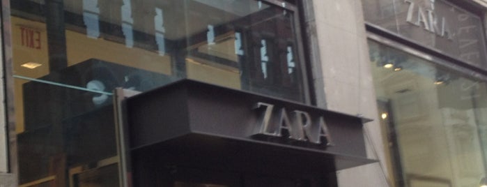 Zara is one of New York favourites.