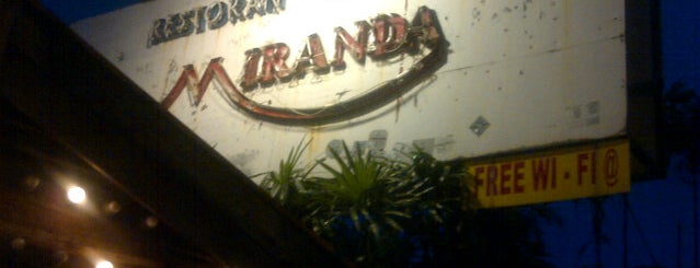 Restoran & Ice Cream MIRANDA d/h Tan Goei is one of Jakarta.