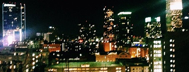 Upstairs Rooftop Lounge at Ace Hotel is one of los angeles.