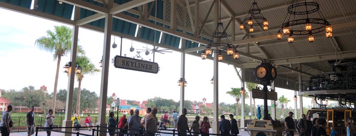 Caribbean Beach Skyliner Station is one of Aさんのお気に入りスポット.