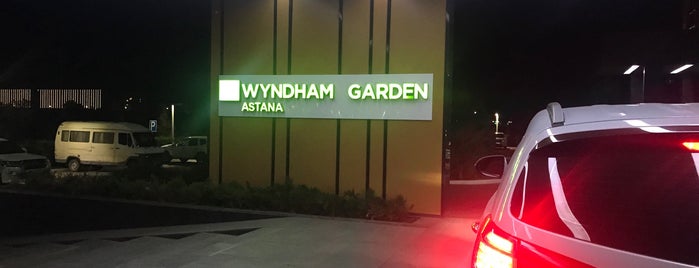 Wyndham Garden Astana is one of Nadiia : понравившиеся места.