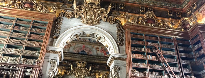 Biblioteca Joanina is one of Libraries Around the World.