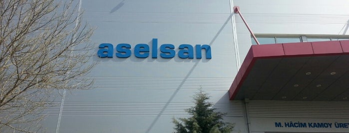 Aselsan is one of Tempat yang Disukai Fatih.