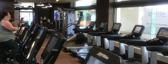 The Gym At Hyatt Ziva Cancun is one of Akhnaton Ihara : понравившиеся места.