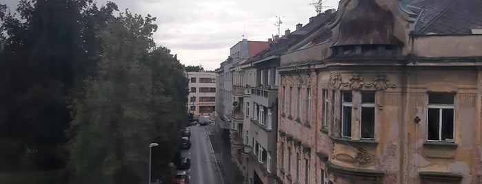 Hotel Okresní dům is one of Hradec Králové.