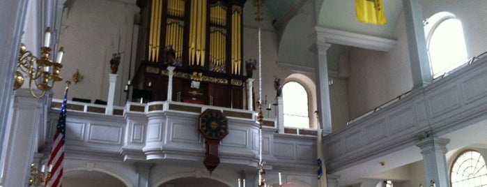 The Old North Church is one of Churches and Sacred Spaces in Greater Boston.
