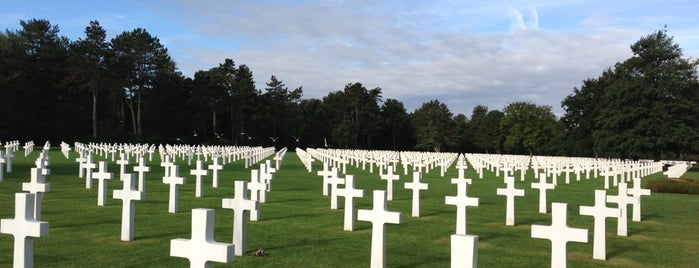 Normandy American Cemetery is one of Europe.