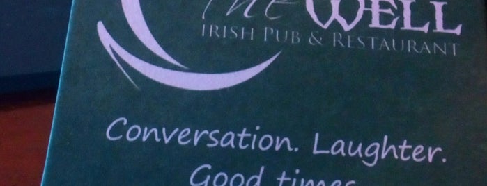 The Well Irish Pub & Restaurant is one of hang outs.