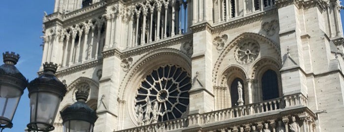 Cathedral of Notre-Dame de Paris is one of Paris.