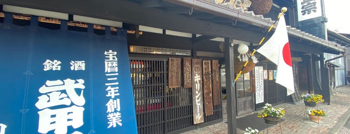 Buko Sake Brewery is one of 酒造.