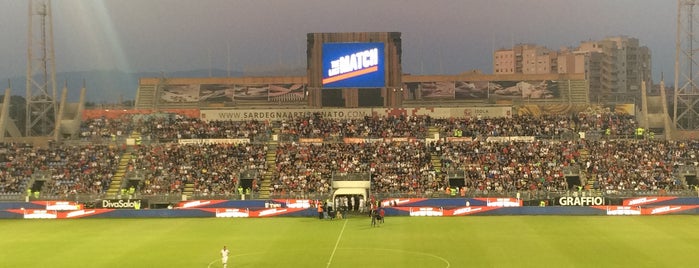 Stadio Sant'Elia is one of Stadium Tour.