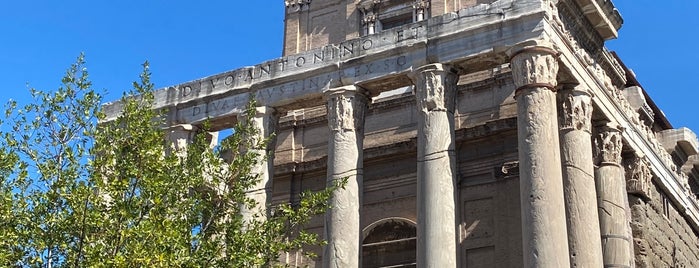 Templo de Antonino y Faustina is one of Rome.