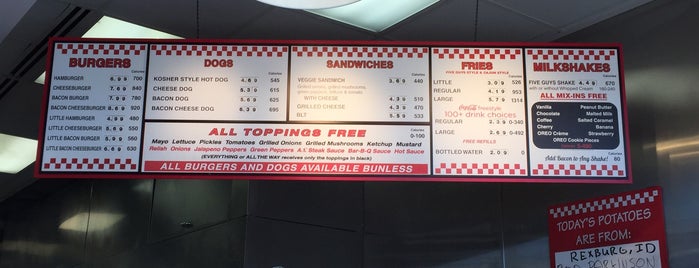 Five Guys is one of The 15 Best Places for Burgers in Northridge, Los Angeles.