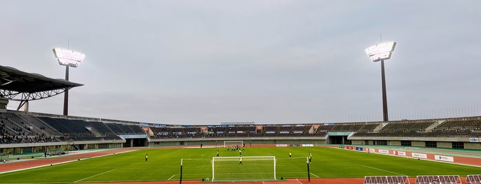 Kumagaya Athletic Stadium is one of Jリーグで使用されるスタジアム一覧.