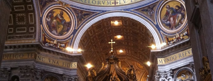 Basilica di San Pietro in Vaticano is one of Места, где сбываются желания. Весь мир.