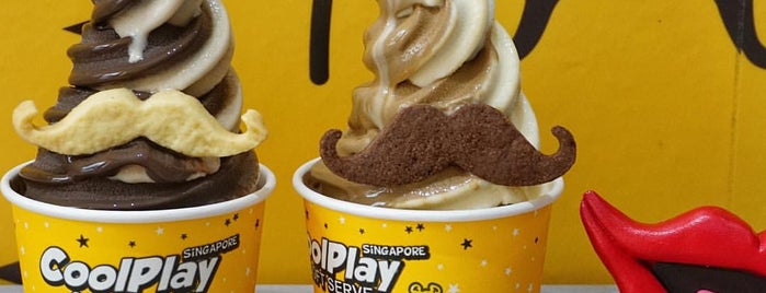 CoolPlay Soft Serve is one of สถานที่ที่บันทึกไว้ของ Celine.