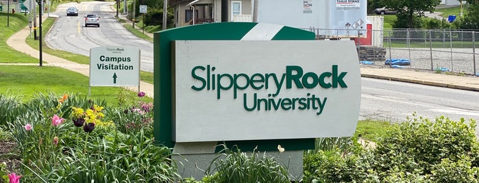 Slippery Rock University is one of College Love - Which will we visit Fall 2012.