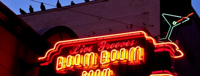 Boom Boom Room is one of SF / Bay Area Old School.