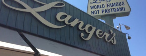 Langer's Delicatessen-Restaurant is one of LA.