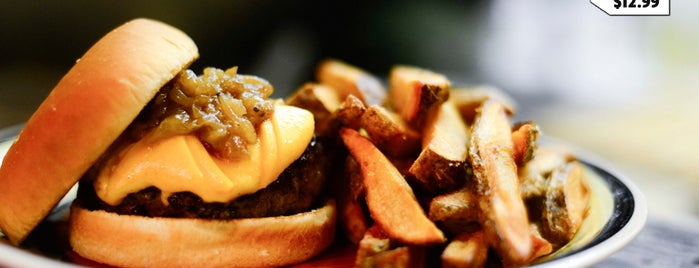 The Brindle Room is one of NYC's Most Mouthwatering Burgers.
