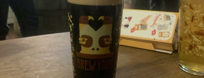 Brew York Craft Brewery & Tap Room is one of Carl : понравившиеся места.