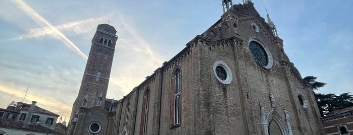 Basilica di Santa Maria Gloriosa dei Frari is one of Federica : понравившиеся места.