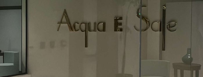 Acqua E Sale is one of To go to later….