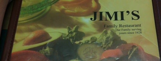 Jimi's Family Restaurant is one of Posti che sono piaciuti a Dj.