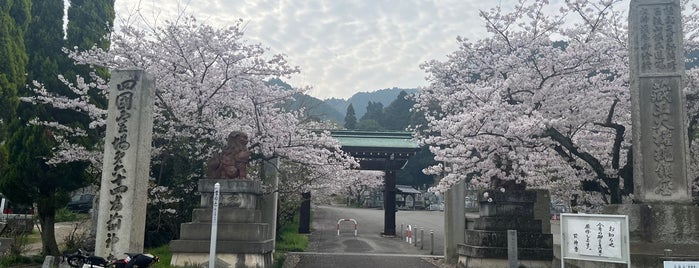 石鈇山 金色院 前神寺 (第64番札所) is one of 四国八十八ヶ所霊場 88 temples in Shikoku.