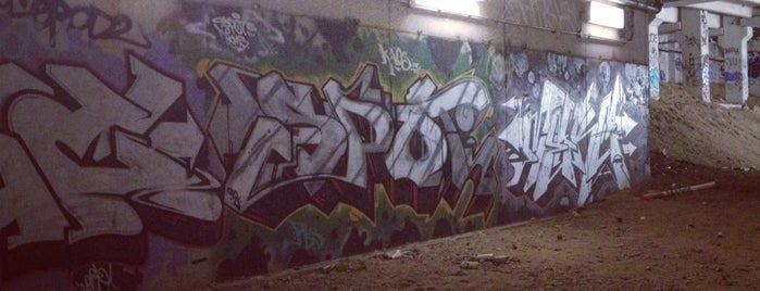 Graffiti Tunnel is one of BK All Day.