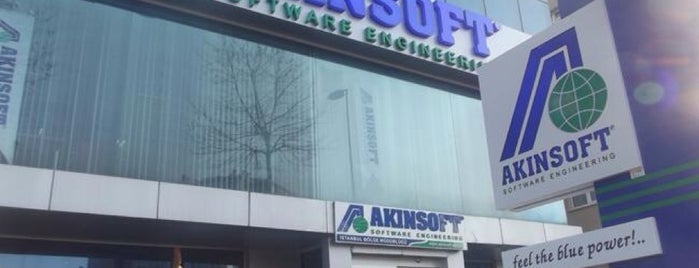 Akınsoft İstanbul Plaza is one of สถานที่ที่บันทึกไว้ของ i.