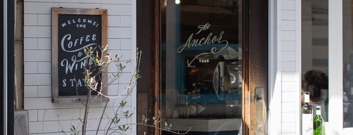 The Anchor Coffee & Wine Stand is one of cafe.