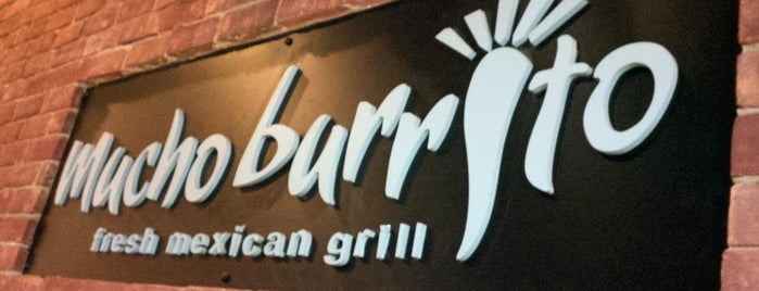 Mucho Burrito Fresh Mexican Grill is one of Ben'in Beğendiği Mekanlar.