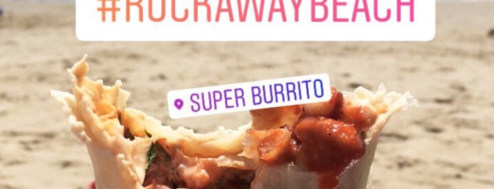 Super Burrito is one of Rockaway Beach.