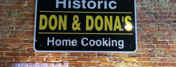 Don & Dona's is one of Indy Breakfast Spots.