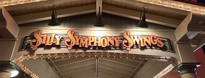 Silly Symphony Swings is one of Disneyland Drinking Debauchery.