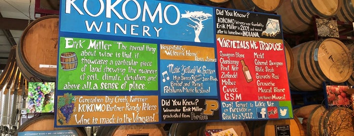 Kokomo Winery is one of Lugares favoritos de Tony.