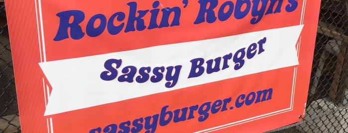 Rockin' Robyn's Sassy Burger is one of Eating PDX.