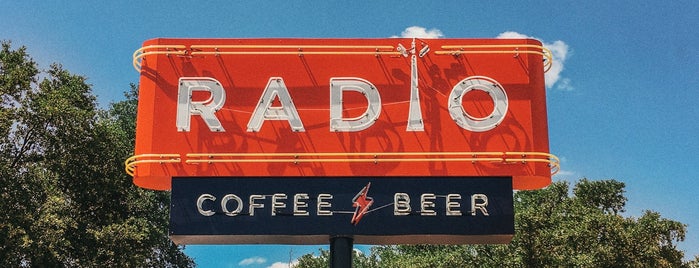 Radio Coffee & Beer is one of Booze, BBQ, and Breakfast Tacos in Austin.