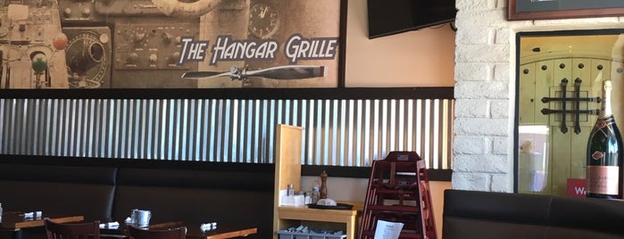 The Hangar Grille is one of To Eat.